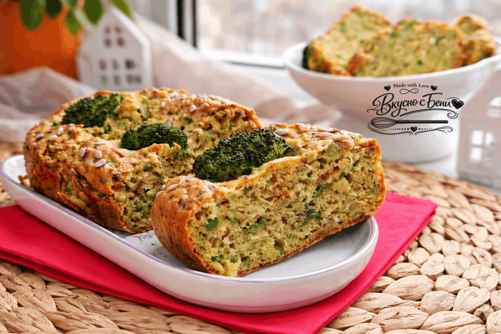 🥦 Солен кекс с броколи